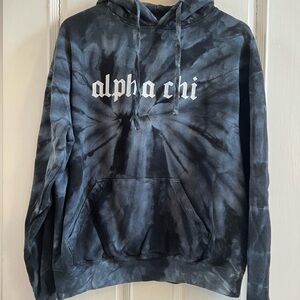 Alpha Chi Omega Tie Dye Hoodie